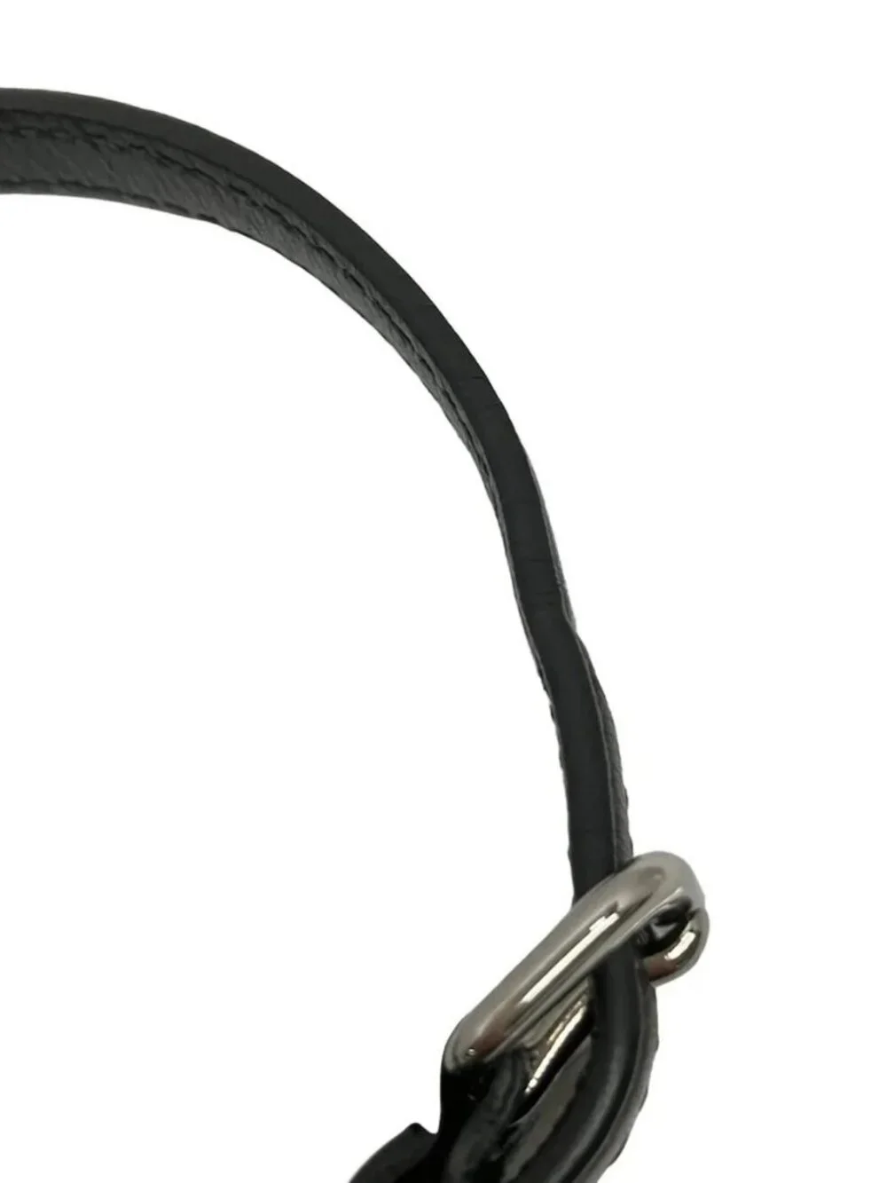 miumiu Black Leather Shoulder Bag